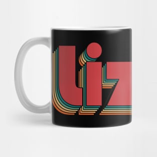 Lizzo - Retro Rainbow Typography Style 70s Mug